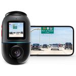 70mai Omni Dashcam, Patented 360° Full View Rotatable Design with HDR Imaging, 24H AI Motion Detection, Parking Surveillance, Inbuilt GPS Logger, Expanded ADAS, Voice Control 60 FPS (128GB)