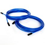 BRANK SPORTS Replacement Cables For Skipping Rope - 3m Length - Skipping Ropes for Adults, Men, Women & Children - Perfect Speed Rope for Boxing, Gym & Fitness - Weighted Jump Rope Compatible