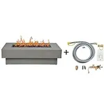 BAIDE HOME 48-inch Fire Table with 