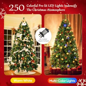 SALCAR 6ft Artificial Christmas Tree – Lifelike Holiday Decoration