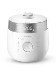 CUCKOO 6-Cup Uncooked / 12-Cup Cooked Induction Heating Twin Pressure Rice Cooker, 23 Cooking Modes, Multi-Language Voice Guide, Versatile Grain Multi-Cooker & Pressure Cooker (CRP-LHTR0609FW)