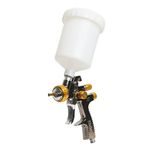 KHAITAN LVLP Professional Paint Spray Gun K-898 Gravity Feed 1.3mm Nozzle Professional HVLP Mini Paint Spray Gun Airbrush Compatible with Painting Car Pneumatic Tool Sprayer