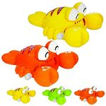 FunBlast Toys for Kids – Pack of 2 Pcs, Happy Lobster Wind Up Toys for Kids, Indoor Games for Kids, Crawling Baby Toys, Wind-Up Key Crab Toys for Children (Random Color)