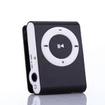 King Shine Mini Metal MP3 Player, Portable Digital Music Media Player, with Back Clip Player with Earphone and USB Cable (Memory Card Not Included) Random Colour