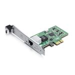 1G Gigabit CT Desktop PCI-e Network Adapter (NIC) for Intel 82574L Chip, Single Copper RJ45 Port, PCI-e X1, Compare to Intel EXPI9301CT / EXPI9301CTBLK