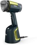 Tefal AeroSteam Handheld Garment Steamer, Revolutionary Suction Innovation, Portable Clothes Steamer & Wrinkle Remover, Fast Heat-Up, Iron Results in One Stroke, DT9810G0–Black/Forest Green