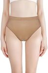 Girls Dance Leotards Teens Undergarment Dancewear Camisole Leos for Kids Ballet Class Practise, Nude Briefs, 8-14 Years