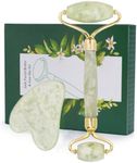 Gua Sha Stone & Jade Roller Gift Se