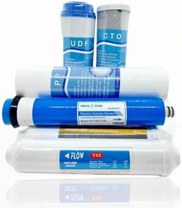 6 Stage RO Water Filter Cartridge Replacement Pack Reverse Osmosis Home System