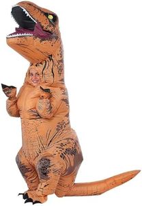 AirSuit® Disfraz Hinchable XXL T-Rex para Niños | Talla 120 a 150cm | Disfraz de Dinosaurio | Fabricado en Poliéster de Alta Resistencia | Sistema Hinchable Incluido | OriginalCup®