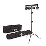 DJ Lights – Mini Par Can Stage Lighting System by Gear4music 48W