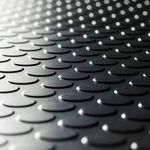 Aicon Electrical Insulating Mats as per is 15652:2006-3.3KV (1mtr x 2mtr x 2mm Thickness) Black Colour