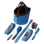 Tough 1 Great Grip Grooming Package (8-Piece), Blue