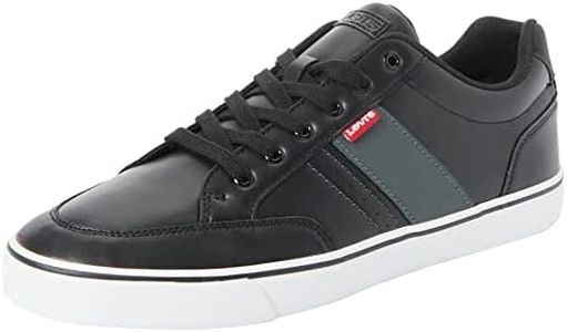 Levi's Men's Turner 2.0 Trainers, Black, 8.5 AU