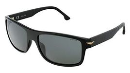 Police SPLB39E Sunglasses, Nero LUCIDO TOTALE, 60