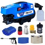 TEXUM TX-25 Portable high Pressure Car Washer Machine for Washing car, Bike, Vehicles, 165 Bar Max Pressure and 2.0 KW Motor Power. (Updated Model)