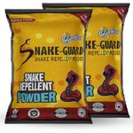 Veganie-X Snake Guard Non-Toxic Snake Repellent Powder | Non-Toxic Eco-Friendly | Snake Repellent for Outdoors | Snake Away for Garden | Snake Repellent for Home - (2kg, Pack of 2)