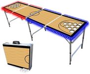 PARTYPONG 8-Foot Folding Beer Pong 
