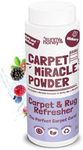 Sunny & Honey Carpet Powder Miracle - Non Toxic Carpet Refresher Powder - Carpet Deodorizer Powder - Carpet Powder for Rugs & Upholstery - 20 oz Carpet Freshener Powder (Wildberry Scent)