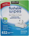 Genuine Kirkland Moist Flushable 63