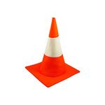 B&S Trendz Henbrandt Adults Orange Road Traffic Cone Hat Funny Stag Night Fancy Dress Costume