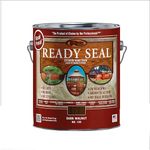 Ready Seal 125 Stain and Sealer, Dark Walnut, 1 gal, Can