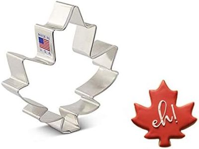 Ann Clark Cookie Cutters Large Maple Leaf Cookie Cutter, 4"
