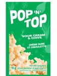 Pop n Top Popcorn Snack Seasoning 24x15g - Sour Cream & Chives