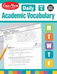 Evan-Moor Daily Academic Vocabulary Lessons, Grade 6, 36 Weeks of Instruction Give Students an Expanded Vocabulary Activities, Homeschooling and Classroom Resource Workbook, Definitions, Printables