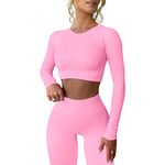 Mayround Seamless Yoga Outfits Sets 2 Piece High Waist Running Shorts Workout Sports Sling Bra Set for Women Gym Fitness Athletic