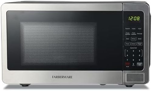 Farberware FMO07WLBKSS Microwave, Stainless Steel