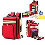 Emergency Medical Supplies Backpack Disaster Relief Bag First Aid Kit Backpack Large Capacity Trauma Storage Bag Survival Kits