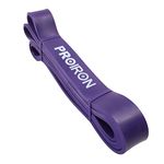 Proiron Resistance Bands - Assisted Pull up Bands - Exercise Bands for Crossfit Powerlifting Strength Training - Mobility Bands for Men and Women - 2080mm Long Purple (27-45kg)