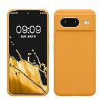 kwmobile Case Compatible with Google Pixel 8 Case - TPU Silicone Phone Cover with Soft Finish - Mango