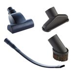 Nilfisk Premium Car Kit - Auto Cleaning Nozzles Set - 4PC - Wet and Dry Vacuum Accessories