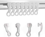 Curtain Track Glider Hooks Plastic 