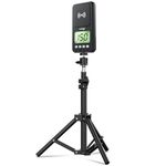 Rotatable Baseball Radar with Tripod,High-Speed Pitching & Swing Tracker,Accurate Speed Radar Gun with Memory Recall & LCD Display,Handheld or Hand Free Speed Sensors Equipment for All Baseball Player