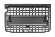 DV8 Offroad Tailgate Molle Panel for The 2021-2023 Ford Bronco | Perfect for Molle Bags, Knife Sheaths, Med Kits, Recovery Gear & More | Drop-Down Tray for Holding Drinks & Other Gear While at Camp