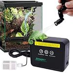 NouveLife Reptile Humidifiers Intelligent Spray System, Automatic Sprayer for Vivarium Tank with Timing Controller, Adjustable 360°Misting Nozzles