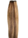 Forever Young UK Premium Weft Human Hair Extension Full Head Weft Brown & Honey Blonde 6/27# (16")