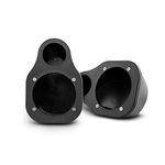 DS18 Hydro EN4P High Density Abs Universal Speaker Pod, 2-Way Pod 1 X 4 and 1 x 1 Tweeters - for All Elements Cars, Trucks, ATVs, UVTs (1 Set Left & Right - NO Speakers)