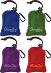 ChicoBag Original Reusable Shopping Tote/Grocery Bag (Variety 4 Pack - Blue, Green, Purple, and Red)