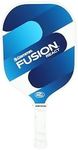 GAMMA Fusion Power Pickleball Paddle, 8.25-Inch Wide Fiberglass Surface Maximizes Hit Potential for All Skill Levels, Black