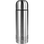 Emsa 618701600 Senator vacuum flask, thermos bottle, mobile coffee mug, 700ml, thermo mug, insulating mug, Safe Loc closure, stainless steel