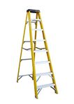 8 Tread Heavy Duty Fibreglass Step Ladder | Electricians GRP Step Ladder 30,000v