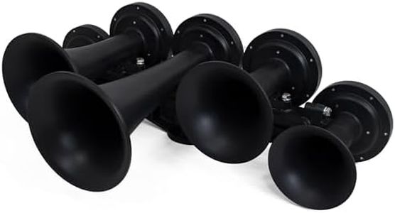 Nathan AirChime K5LA (K5 Low Mount American) Horn Only - 5 Trumpets - Real Locomotive Horn - 149 Actual dB