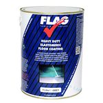 Flag Heavy Duty Anti-Slip Floor Paint | Thermo-acrylic and polyurethane resins | Tough, durable, flexible and long lasting | Yellow | 5 litres