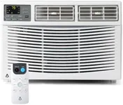 8000 BTU Window Air Conditioner with WiFi, Window AC Unit Cools Up to 350 Sq. Ft., Energy Saving with Remote & App Control & Timer Function, Perfect for Small Rooms, Living Room, Office
