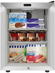 Whynter CDF-177SB Countertop Reach-In 1.8 cu ft Display Glass Door Freezer, White, One Size