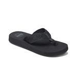 Reef Sandy, Women Flip Flop, Black (Black/Black), 5 UK (37.5 EU) (7 US)